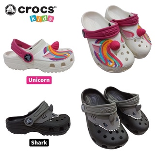 CROCS Fun Lab Unicorn &amp; Shark Band Clog