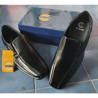 รองเท้าคัชชูหนังสีดำ ไซค์26-47 รองเท้าพร้อมส่ง รุ่นCM813