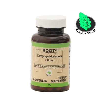 Vitacost Cordyceps Mushroom - 500 mg 60 Capsules เห็ดถั่งเช่า Made in USA