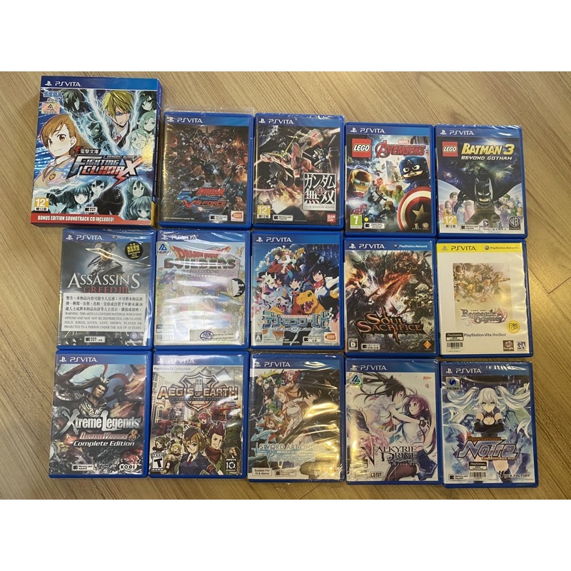 เกม PS Vita มือหนึ่งมือสอง Gundam Extreme vs force, Mind Zero, Arcana Hearts Love max, one piece wor