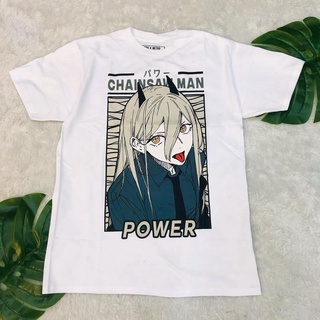 ใหม่ เสื้อยืด พิมพ์ลายอนิเมะ Chainsaw man BIG SIZE M L XL XXL XXXXL XXXXXL XXXXXL XXXXXLเสื้อยืดคอกลม