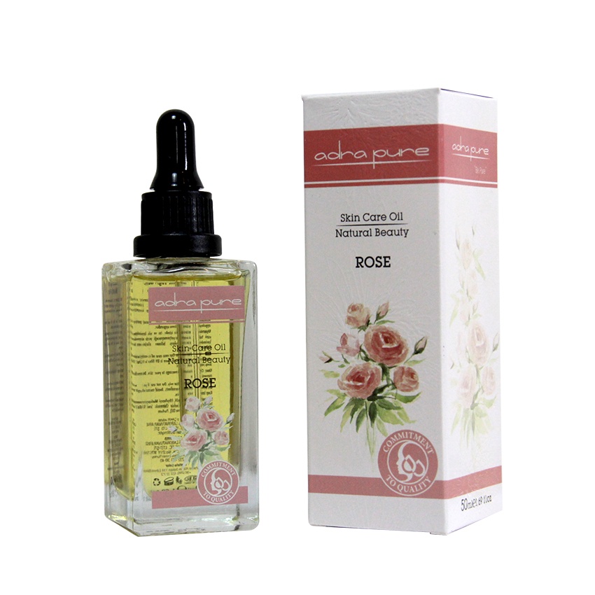 น้ำมันดอกกุหลาบแท้ 100% สำหรับบำรุงผิว จากประเทศตุรกี Adra Pure Skin Care Oil Natural Beauty Rose Oil