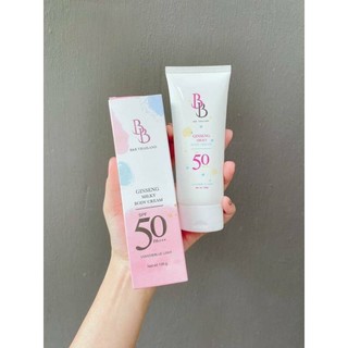 BB Ginseng Milky Body Cream spf50pa+++ 100g.