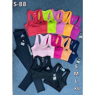 พรี 4 วัน 👉🏻Adidas💯 จาก 890฿ Sportbra Adidas สปอร์ตบรา สำหรับใส่ออกกำลังกาย บราโยคะ สปอตบรา ชุดชั้นใน บราไร้โครง