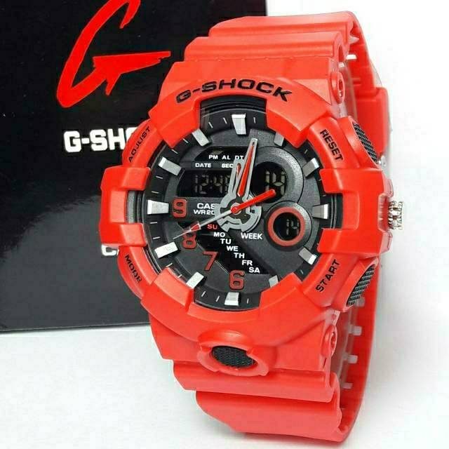 Merah Gshock GA700 บันไดสีแดง