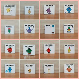 Mr.Men ปกอ่อนเล่มเล็ก มือสอง (2)