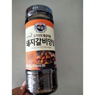 Cj Pork Kalbi Bbq Sauce 500g. ซอสบาร์บีคิว