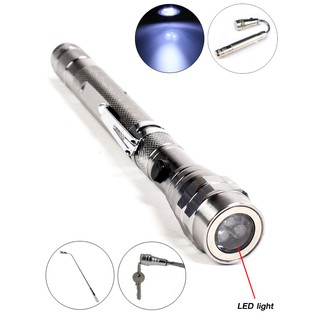 #M67 ไฟฉาย LED ขยายความยาว LED Telescopic Flashlight (พร้อมส่ง)