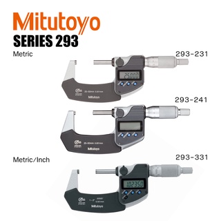 MITUTOYO แท้ 100% ไมโครมิเตอร์ วัดนอก ระบบนิ้วและมิลลิเมตร Coolant Proof Micrometers SERIES 293