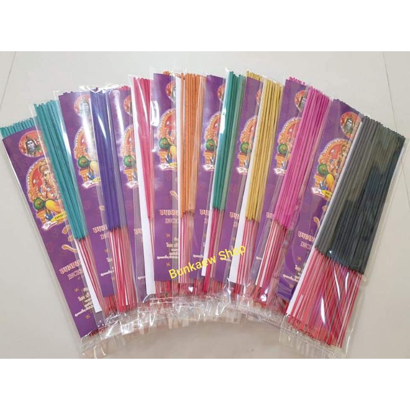 ธูป ธูปหอม ธูปสี ควันน้อยมากๆ ไร้สารพิษ ไม่แสบตา ปลอดภัย ไม่สร้างมลพิษให้กับอากาศ