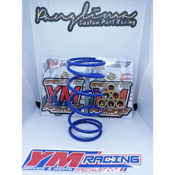 แพ็คเกจ CVT SAVING 1000 RPM YM RACING ALL MATIC | ลูกกลิ้งสามารถขอได้