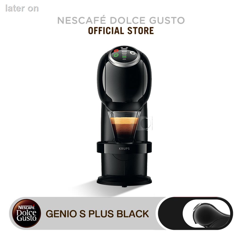 ♘NESCAFE DOLCE GUSTO เนสกาแฟ โดลเช่ กุสโต้ เครื่องชงกาแฟแคปซูล GenioSplus Blackจัดส่งที่รวดเร็ว