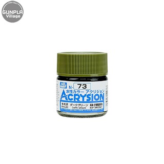 Mr.Hobby MR.ACRYSION COLOR N-73 DARK GREEN 4973028112887 (สี)