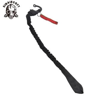 Sinairsoft Outdoor Mountaineering Camping ร่มเชือกสลิงยุทธวิธีมัลติฟังก์ชั่นความปลอดภัย Lanyard Rescue Sling