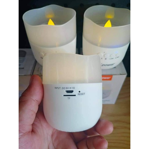 ลำโพงbluetooth candle light