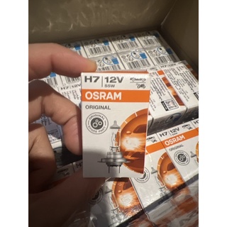 หลอดไฟรถยนต์ osram แท้ H7 12V 55w