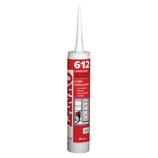 LANKO 612 310ML WHITE ACRYLIC SEALANT อะคริลิกซีลแลนท์ LANKO 612 ขาว 310ML วัสดุประสานและอุดรอยรั่ว เคมีภัณฑ์ก่อสร้าง วั