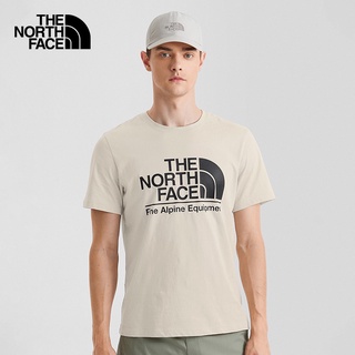 เสื้อยืดแขนสั้น ผ้าฝ้าย พิมพ์ลาย TheNorthFace North ระบายอากาศ เหมาะกับใส่กลางแจ้ง สําหรับผู้ชาย และผู้หญิง | 7qoiยืด.สบ