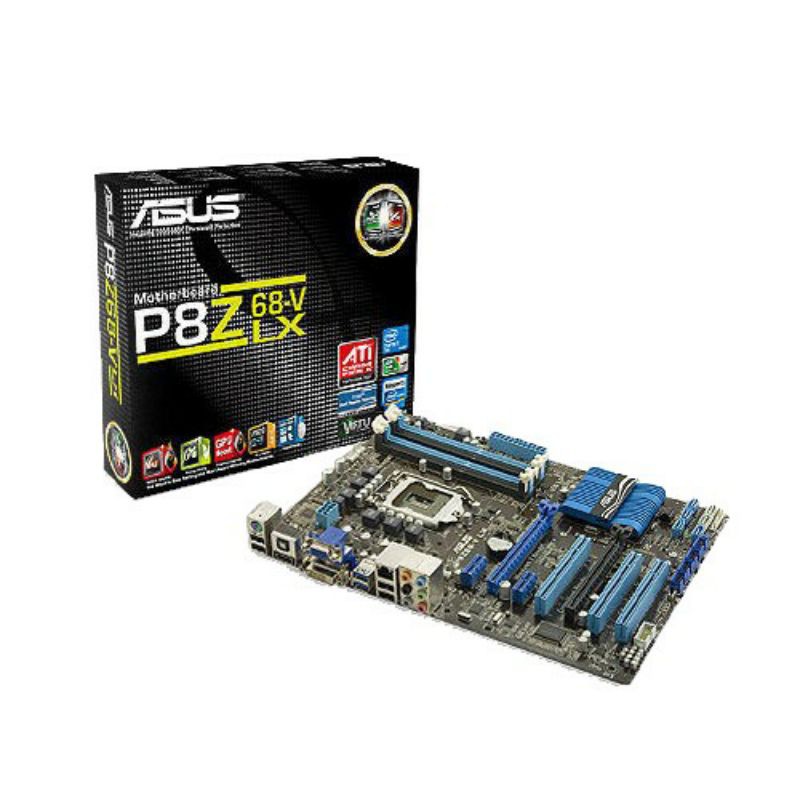MAINBOARD (เมนบอร์ด) Asus P8Z68-V LX Socket 1155 พร้อมฝาหลัง (มือสอง ไม่มีกล่อง)