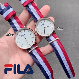 นาฬิกา fila (3) มาใหม่ สายผ้า สวยๆๆ ใส่ได้ทั้งหญิงทั้งชาย (Big)