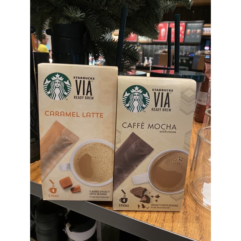 Starbucks coffee VIA กาแฟซอง สามารถชงเองได้ง่ายๆ