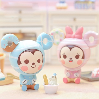 【ของแท้】POPMART ตุ๊กตาฟิกเกอร์ดิสนีย์ มิกกี้ มินนี่เมาส์ ของขวัญ สําหรับตกแต่ง