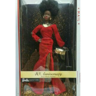 barbie 40th anniversary first black doll