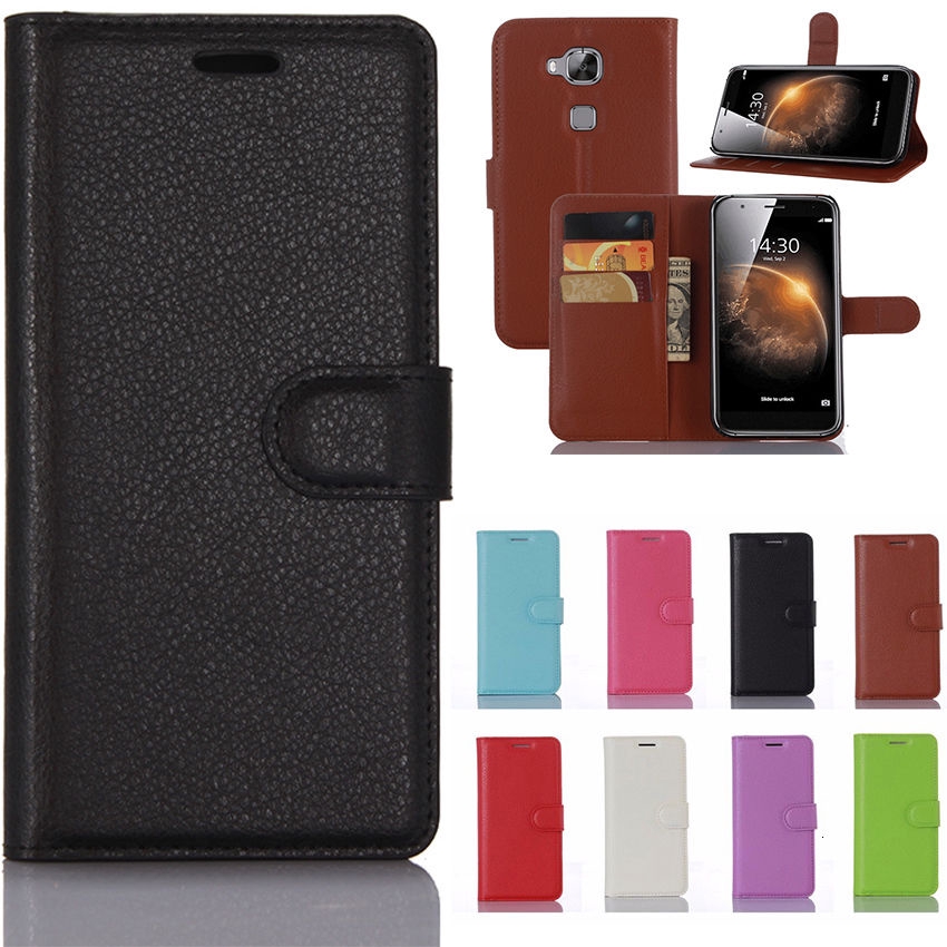 5.5 "Huawei G8 กรณี Huawei G8 G 8 RIO L03 L02 L01 ปกหลังกระเป๋าสตางค์หนัง PU สําหรับ Huawei GX8 GX 8