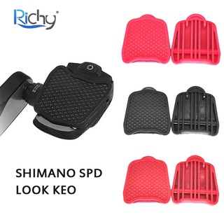 Richy อะแดปเตอร์คลิปล็อคบันไดจักรยาน SPD KEO สําหรับระบบ Shimano SPD LOOK KEO