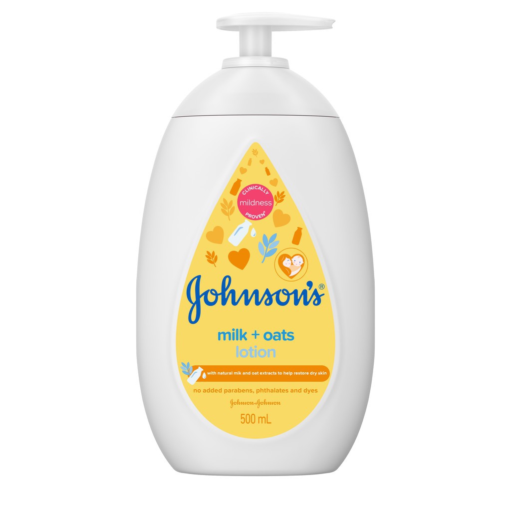 Johnson's  Milk + Oats Lotion 500 ml