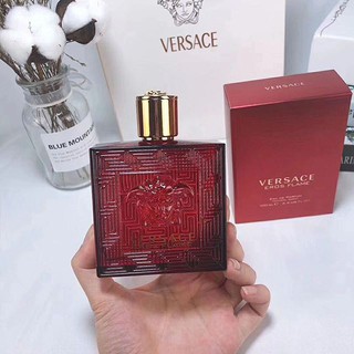 Versace eros Flame for men edp 100ML กล่องซีล(เช็คสต้อคทางแชทก่อนทำรายการนะคะ)