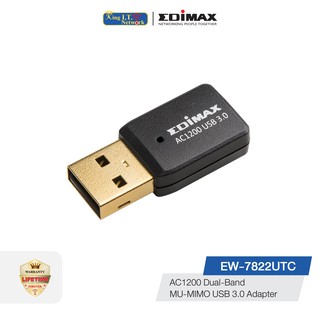 EDIMAX (EW-7822UTC) AC1200 Dual-Band MU-MIMO USB 3.0 Adapter