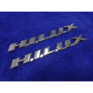 B.S.D โลโก้ HILUX ตัวเล็ก 1.6×16cm แพ็คคู่ 2ชิ้น