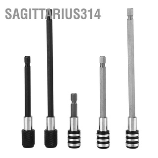 Sagittarius314 1/4 Inch Hex Shank Quick Release Screwdriver Drill Bit Holder 60/100/150mm