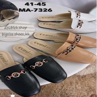 พร้อมส่ง… Bigsize  41-45… แตะปิดหัว เปิดส้น