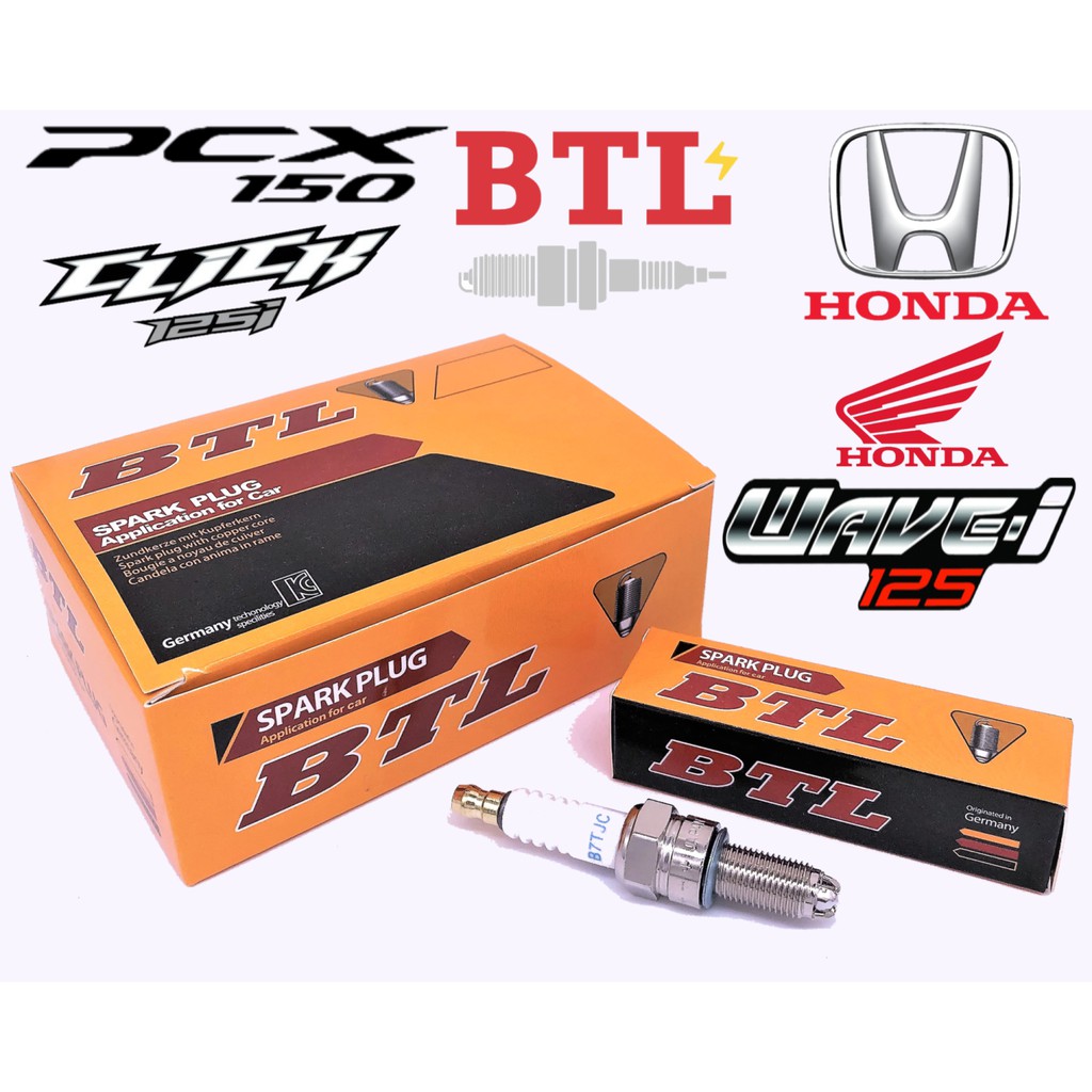 หัวเทียน 3เขี้ยว B7TJC มอเตอร์ไซค์ Honda PCX / Click-i / WAVE 125i, MSX125, DREAM SUPER CUB 100 PCX125, PCX150 '14-'17