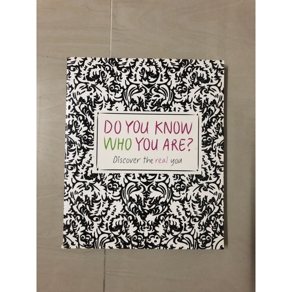 หนังสือDo you know who you are(มือสอง)