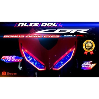 คิ้วไฟหน้ารถจักรยานยนต์ LED DRL CBR 150r BONUS DEVIL EYES CBR 150r CBR LED CBR 150r CBR 150