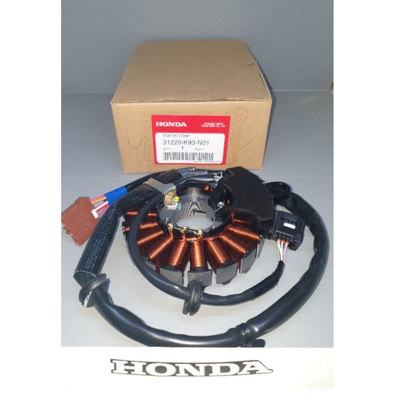 ขดลวดสเตเตอร์ Scoopy-i (ปี2017-2019/H-K) แท้ศูนย์ 31220-K93-N01