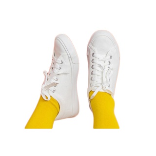 โปรโมชั่น : KimCo. รองเท้าผู้หญิง รองเท้าผ้าใบกันน้ำ รุ่น KF007W - สีขาวWHITE