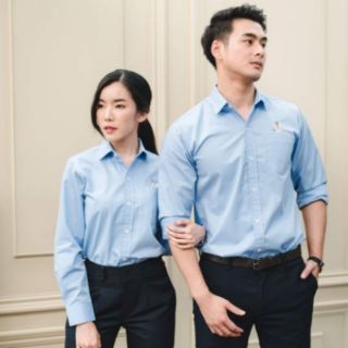 PREMIUM SHIRT เสื้อเชิ้ตผ้าคอตตอน - Blue