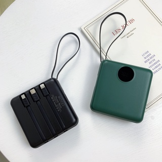 E316 แบตสำรอง ความจุแบตเตอรีสูง 20000mAh Powerbank พร้อมสายดาต้า