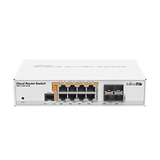 CRS112-8P-4S-IN Cloud Router Switch ออกใบกำกับภาษีได้ประกันสองปี ปีแรกประกันศูนย์-เปลี่ยนตัวใหม่ ปีที่สองประกันร้าน-ซ่อม