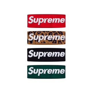 Supreme x New Era Big Logo Headband FW18