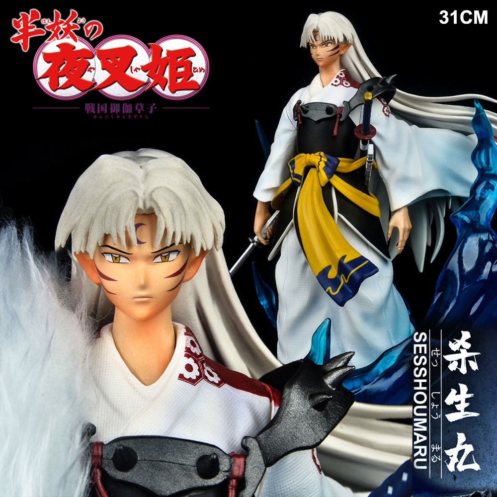 Figure ฟิกเกอร์ งานปั้น GK Hanyou no Yashahime ยาฉะฮิเมะ เจ้าหญิงครึ่งอสูร InuYasha อินุยาฉะ Sesshomaru เซชโชมารุ