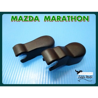 MAZDA MARATHON WIPER ROD COVER LH&amp;RH "BLACK" SET PAIR // ฝาครอบก้านปัดน้ำฝน ซ้าย-ขวา สีดำ สินค้าคุณภาพดี