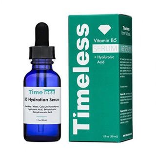 เซรั่มวิตามินบี 5 Timeless Vitamin B5 Hydration Serum With Hyaluronic Acid 30 ml.