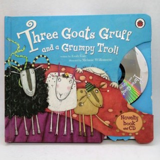 Three Goats Gruff and a Grumpy Troll (Book &amp; CD)-H