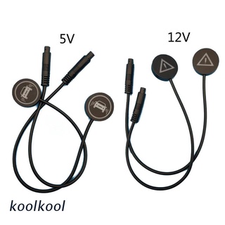Koolool 2 ชิ้น ระบบตรวจจับจุดบอดรถยนต์ bsd ระบบอัจฉริยะ ระบบเตือนจุดบอด ระบบเซนเซอร์