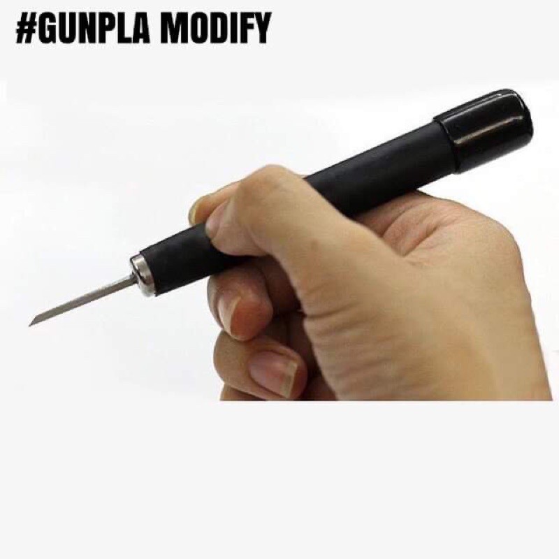 มีดเดินลาย ด้ามไม้หุ้มพลาสติกสีดำ เบอร์ 0.2, 0.4, 0.6, 0.8, 1.0 mm - รูปที่ 3